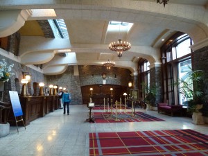 Big lobby - nice hotel