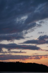 Sunset at Upsala